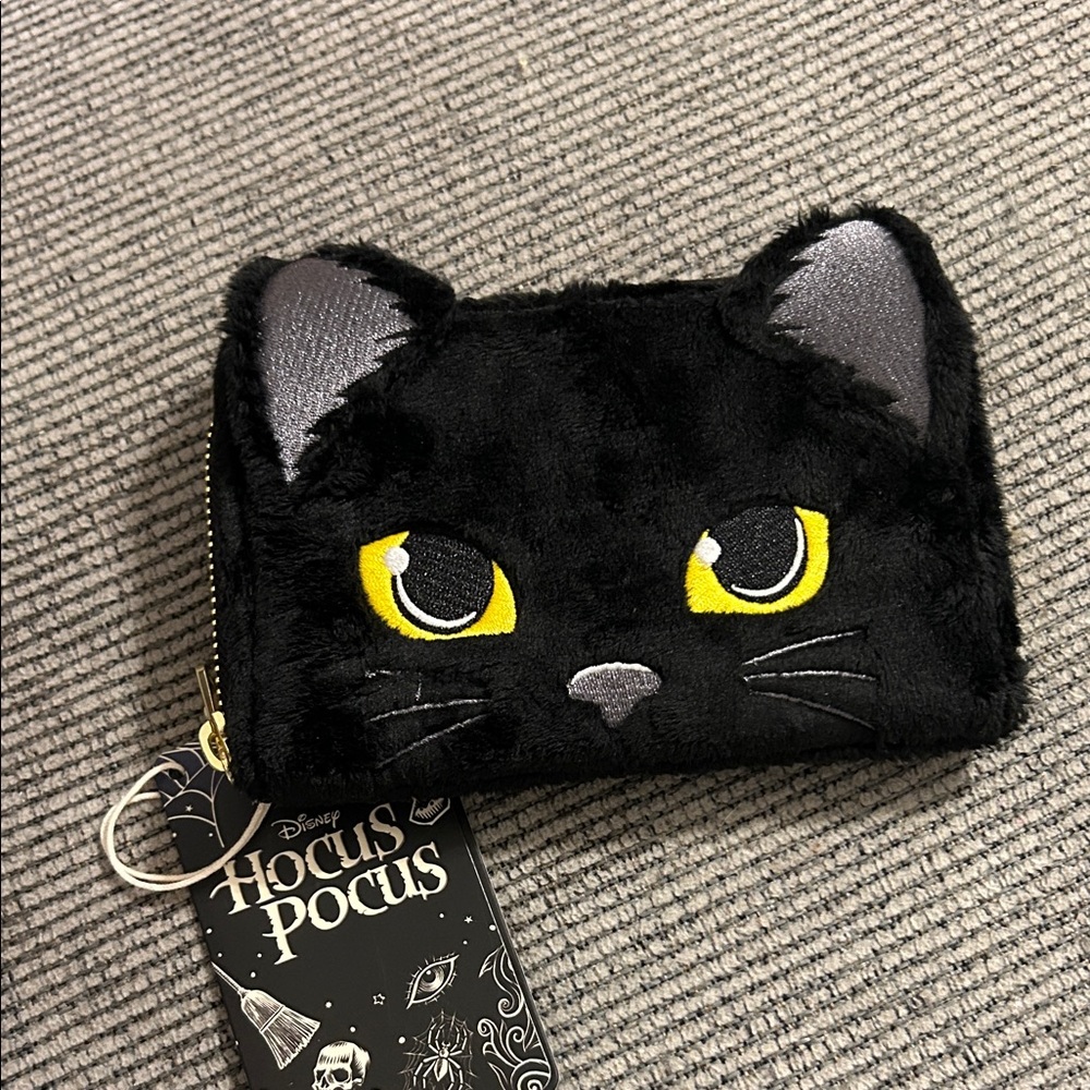 Disney Hocus Pocus Black Cat Wallet